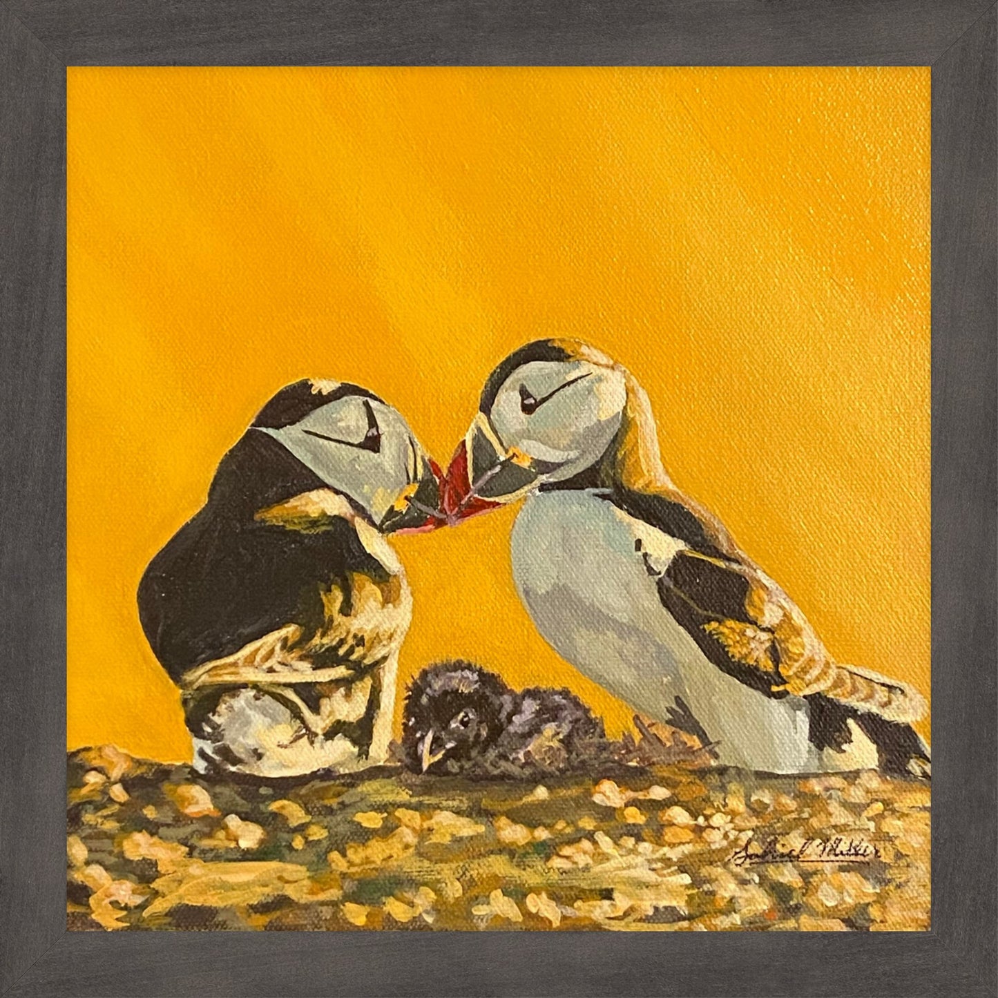 Print of "Lovebirds" by Gabriel Miller