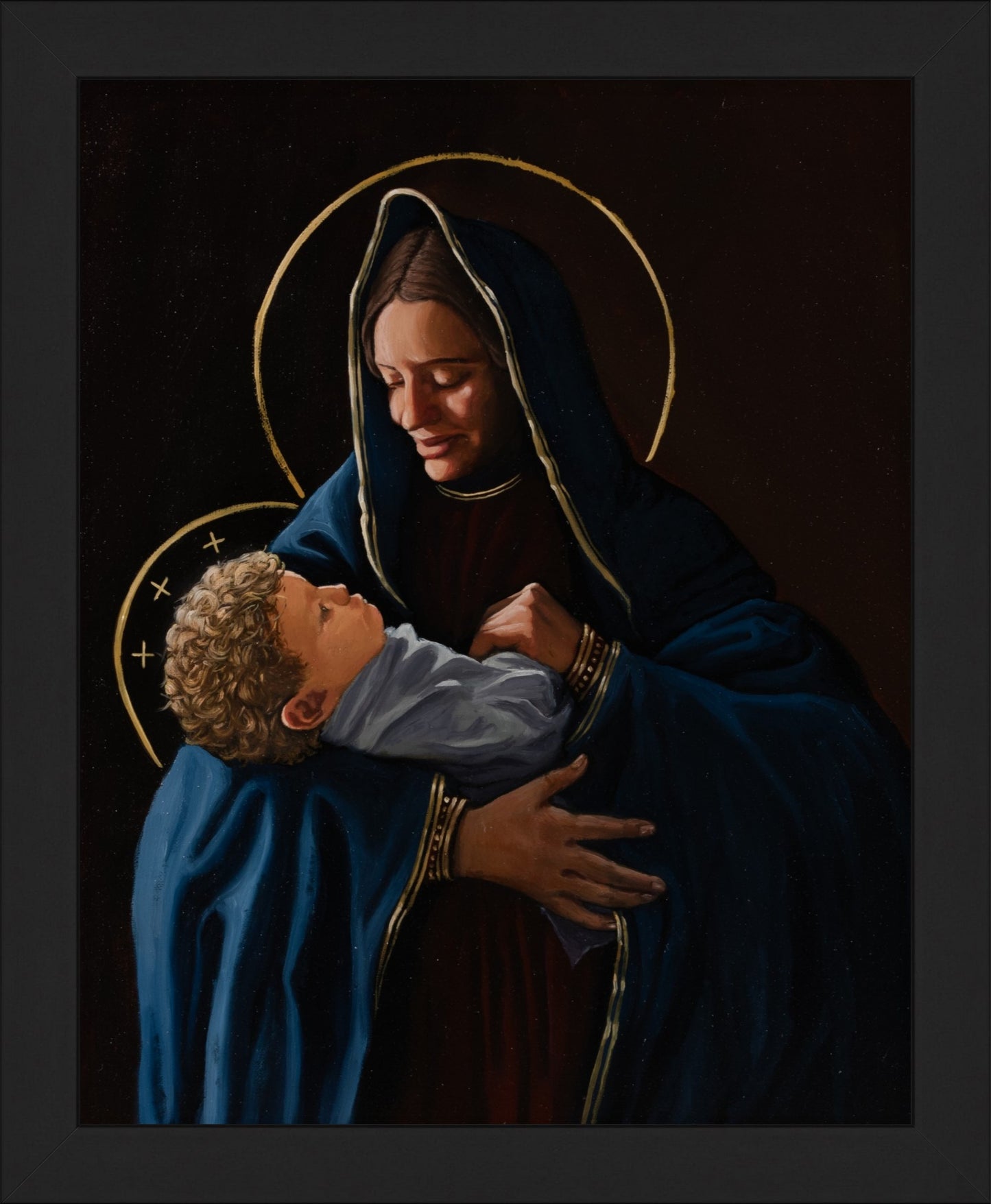 Print of "Our Lady of Divine Providence" by Gabriel Miller