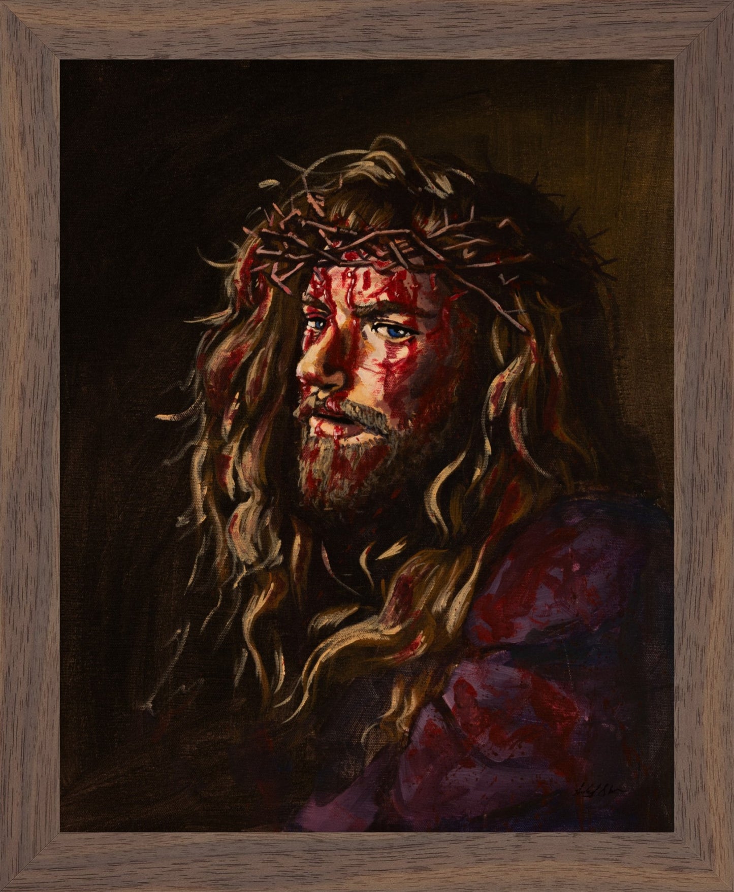 Print of "The Joy of Suffering" by Gabriel Miller.