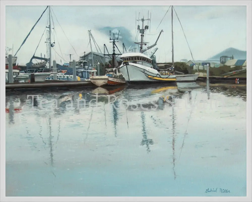 ’Love’s Peaceful Harbor’ by Gabriel Miller ’Love’s Peaceful Harbor’ 16x20 Fine Art Print - Silver Medal Frame Fine Art