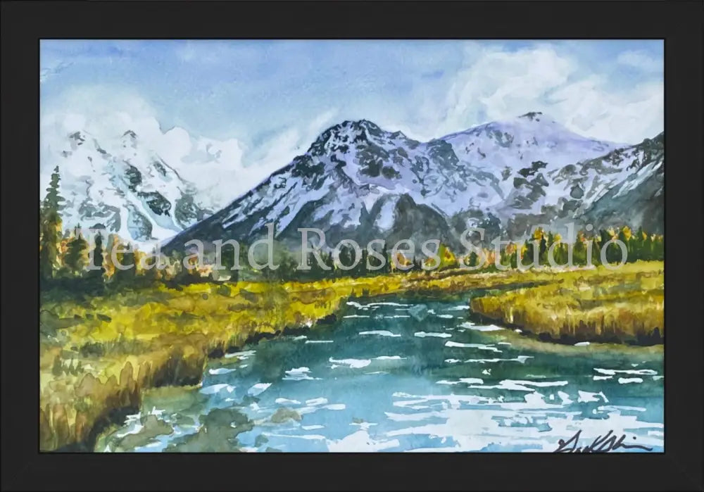 Print of ’A Reminder of God’ by Gabriel Miller ’A Reminder of God’ 8x12 Fine Art Print - Black Frame Fine Art