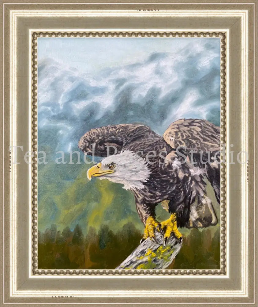 Print of ’Before the Leap’ by Gabriel Miller ’Before the Leap’ 8x10 Fine Art Print - Silver Frame Fine Art