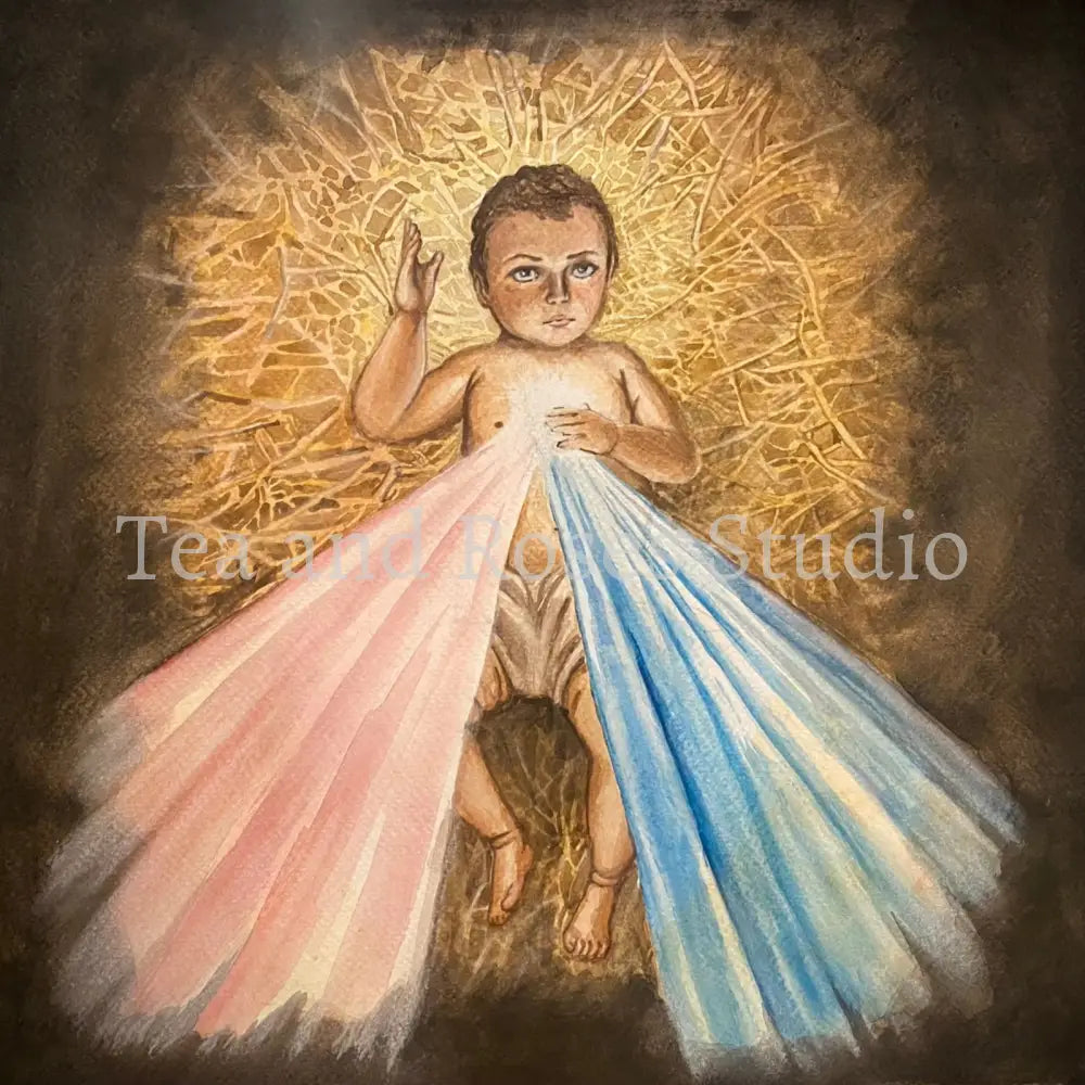 Print of ’Child of Mercy’ by Gabriel Miller ’Child of Mercy’ 10x10 Fine Art Print - No Frame Fine Art