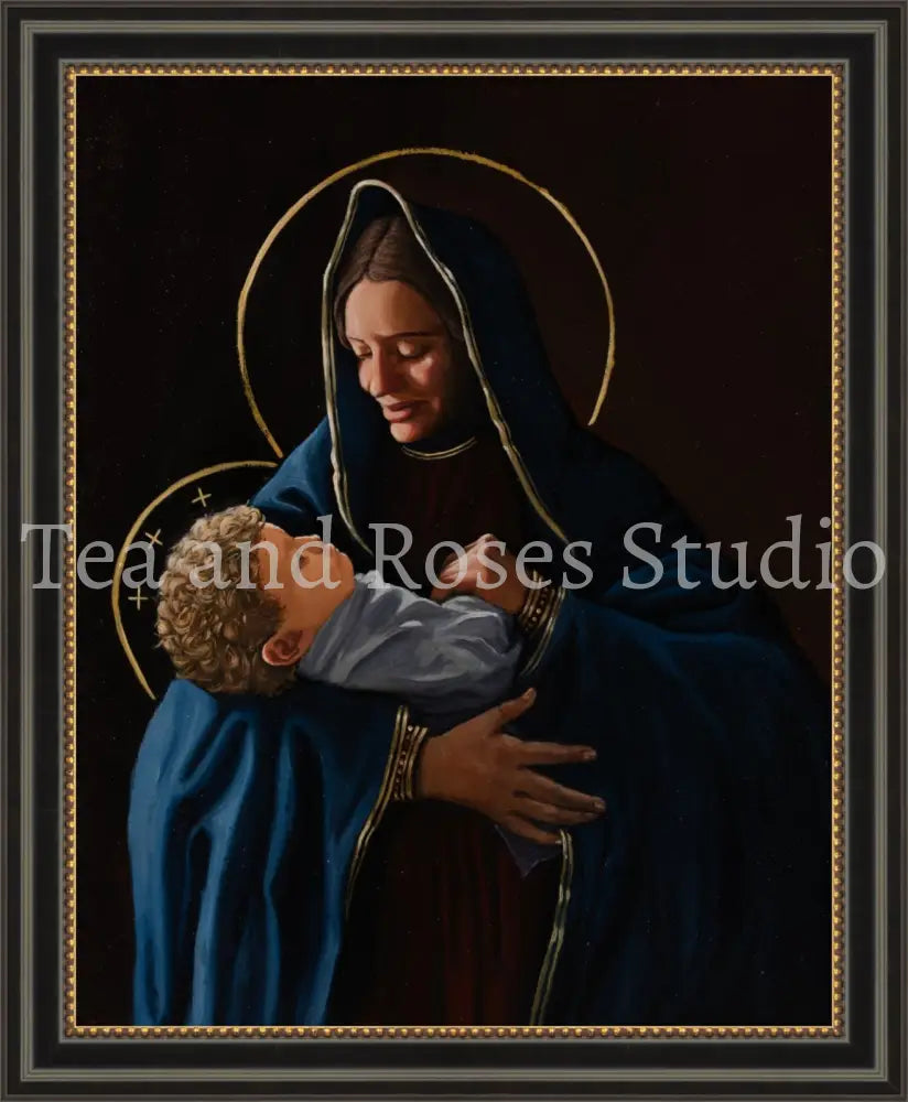 Print of ’Our Lady of Divine Providence’ by Gabriel Miller ’Our Lady of Divine Providence’ 16x20 Fine Art Print - Black