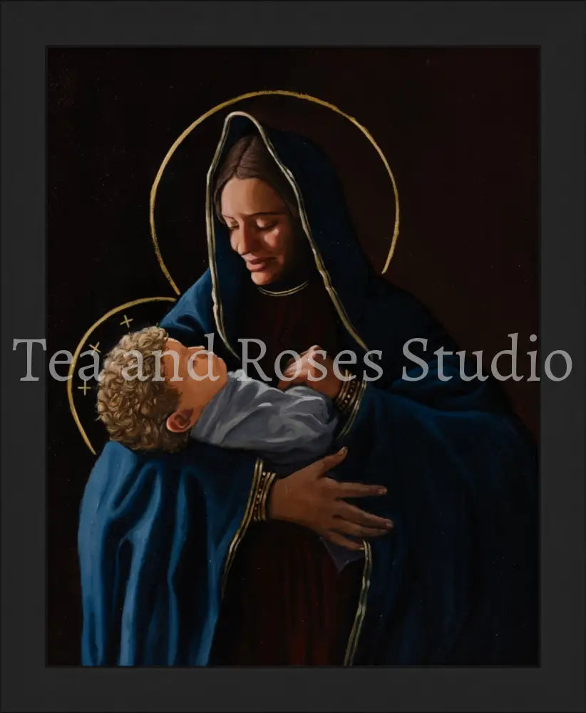 Print of ’Our Lady of Divine Providence’ by Gabriel Miller ’Our Lady of Divine Providence’ 8x10 Fine Art Print - Black