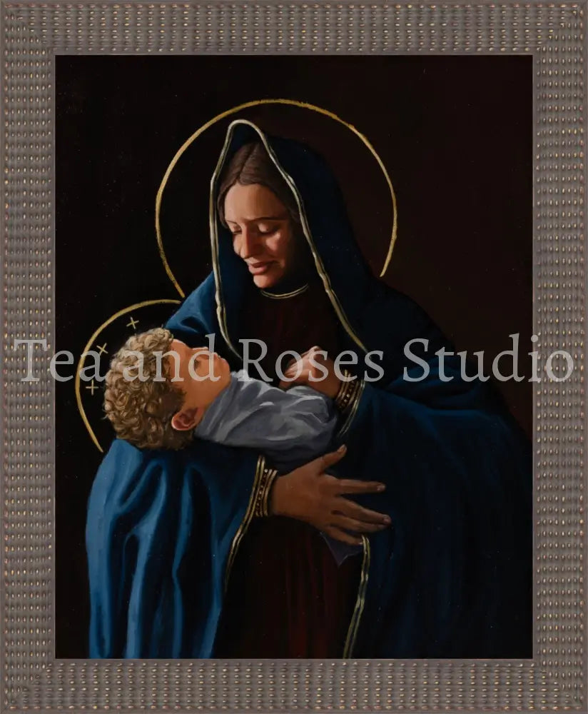 Print of ’Our Lady of Divine Providence’ by Gabriel Miller ’Our Lady of Divine Providence’ 8x10 Fine Art Print - Ornate