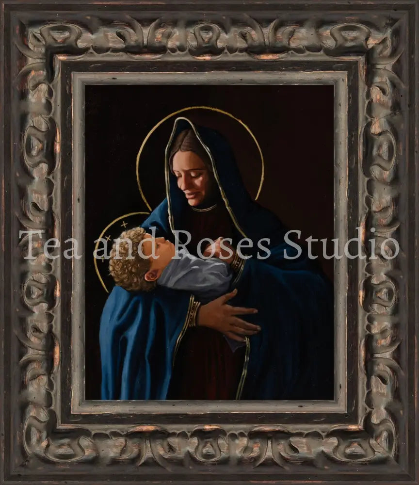 Print of ’Our Lady of Divine Providence’ by Gabriel Miller ’Our Lady of Divine Providence’ 8x10 Fine Art Print - Ornate