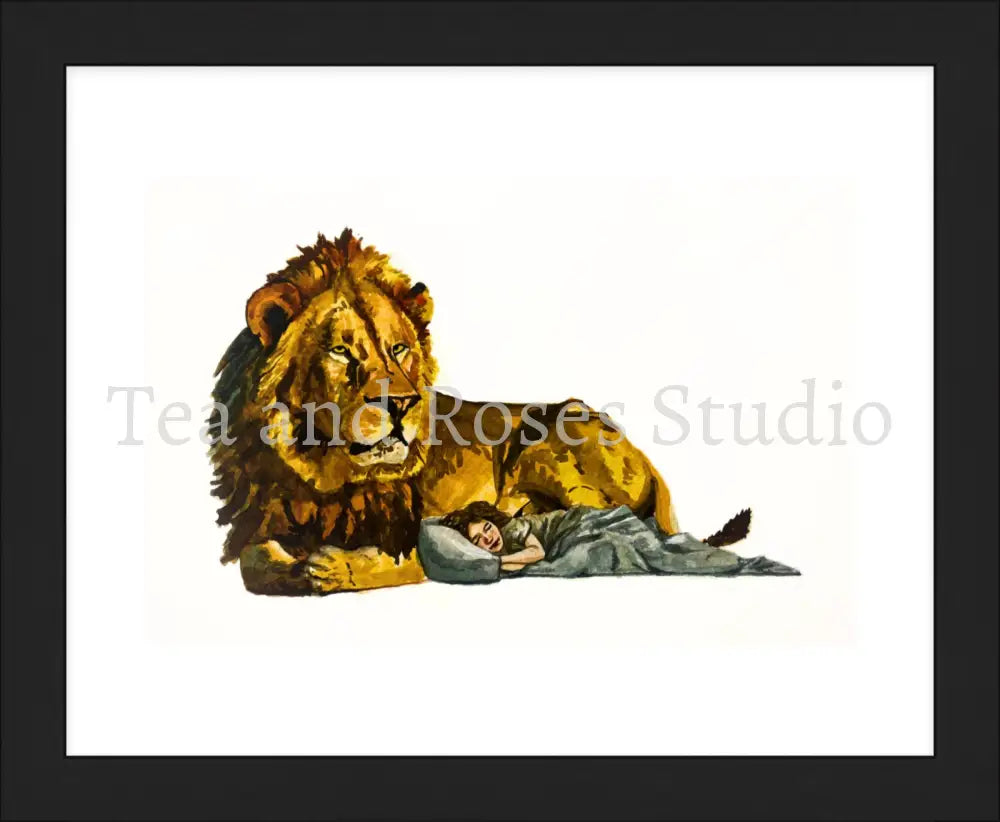 Print of ’Psalm 127:2’’ by Gabriel Miller ’Psalm 127:2’’ 8x10 Fine Art Print - Black Frame Fine Art