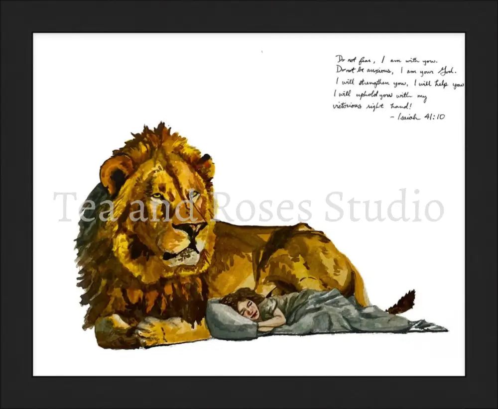 Print of ’Psalm 127:2’’ by Gabriel Miller ’Psalm 127:2’’ 8x10 Fine Art Print - Black Frame Fine Art Print