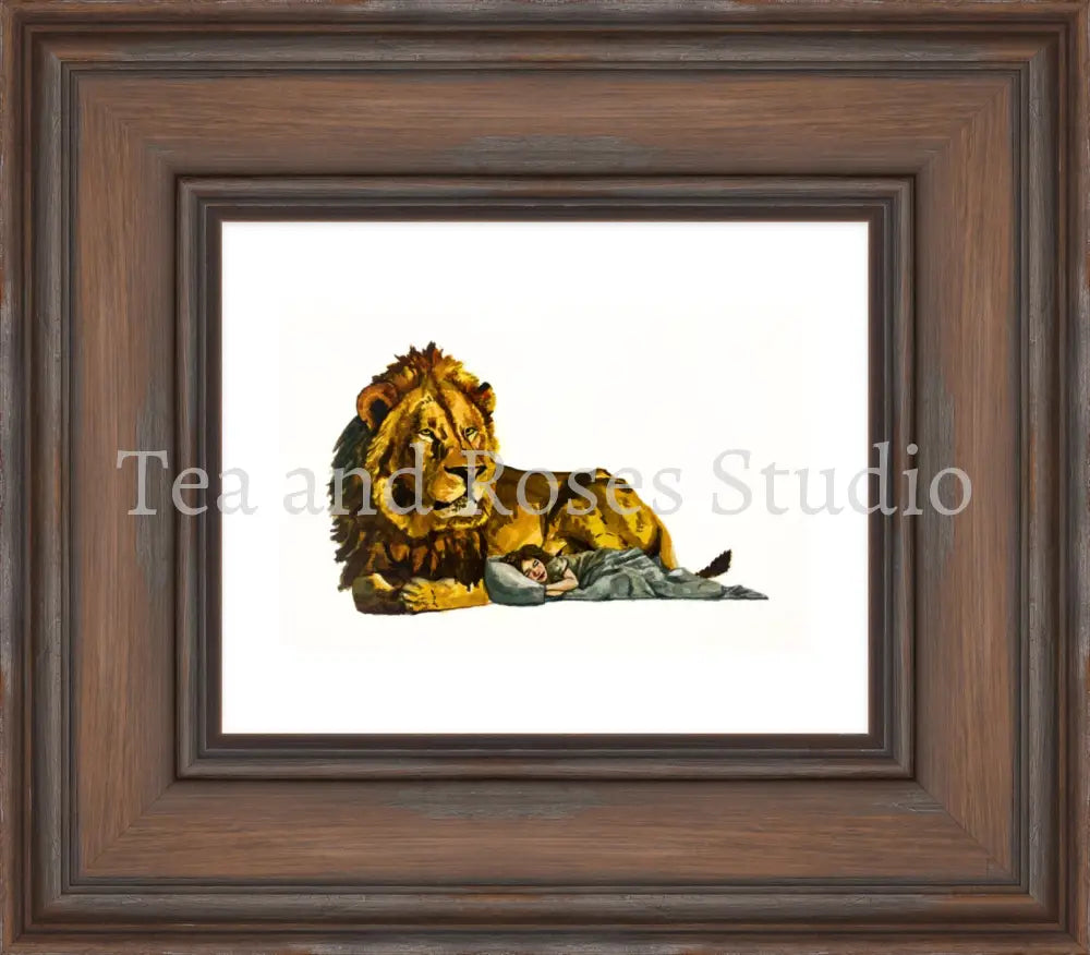 Print of ’Psalm 127:2’’ by Gabriel Miller ’Psalm 127:2’’ 8x10 Fine Art Print - Colonial Frame Fine Art