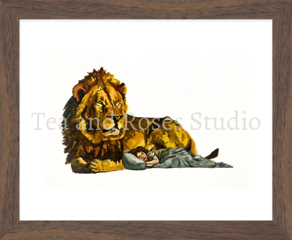 Print of ’Psalm 127:2’’ by Gabriel Miller ’Psalm 127:2’’ 8x10 Fine Art Print - Wooden Frame Fine Art