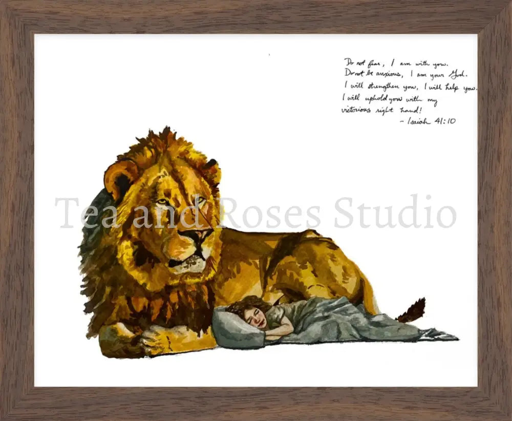 Print of ’Psalm 127:2’’ by Gabriel Miller ’Psalm 127:2’’ 8x10 Fine Art Print - Wooden Frame Fine Art Print