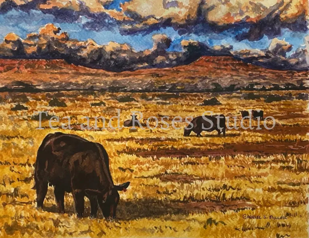 Print of ’Ranchers Home’ by Gabriel Miller Fine Art