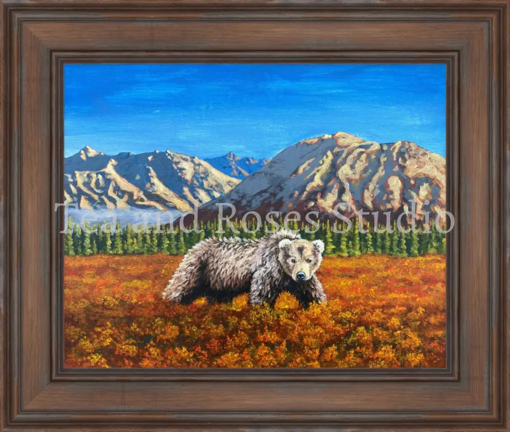 Print of ’The Baron of Autumn’ by Gabriel Miller ’The Baron of Autumn’ 16X20 Fine Art Print - Colonial Frame Fine Art