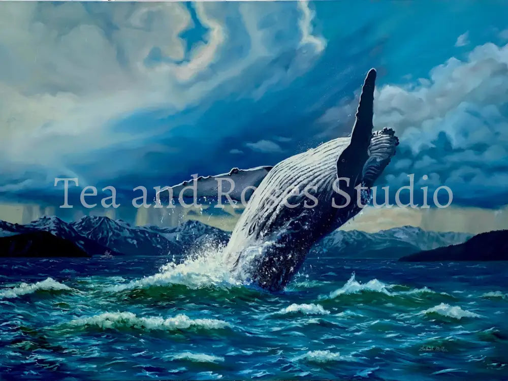 Print of ’The Flying Diva’ By Gabriel Miller ’The Flying Diva’ 30x40 Fine Art Print - No Frame Fine Art