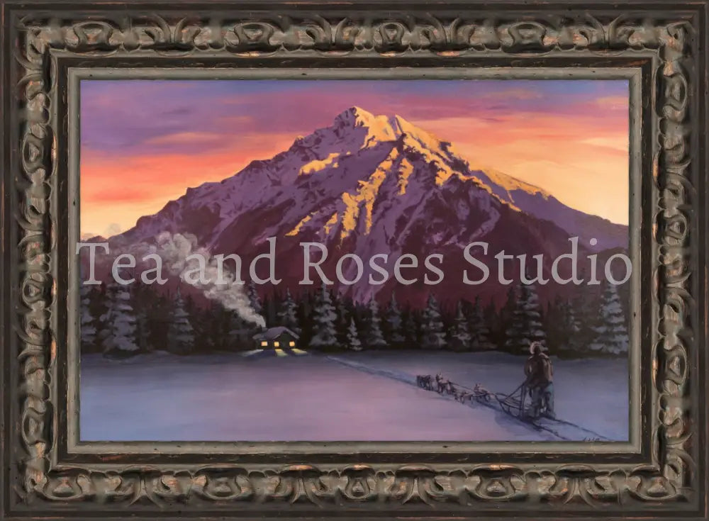 Print of ’The Light of Home’ by Gabriel Miller ’The Light of Home’ 12x18 Fine Art Print - Ornate Frame Fine Art Print