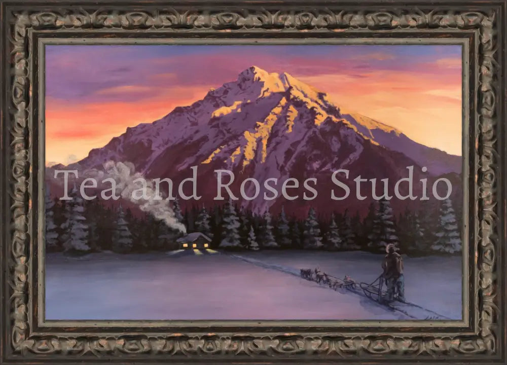 Print of ’The Light of Home’ by Gabriel Miller ’The Light of Home’ 16x24 Fine Art Print - Ornate Frame Fine Art Print