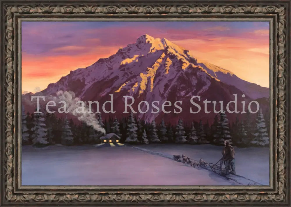 Print of ’The Light of Home’ by Gabriel Miller ’The Light of Home’ 20x30 Fine Art Print - Ornate Frame Fine Art Print