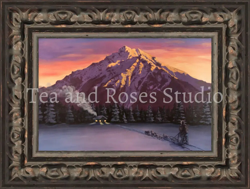 Print of ’The Light of Home’ by Gabriel Miller ’The Light of Home’ 8x12 Fine Art Print - Ornate Frame Fine Art Print