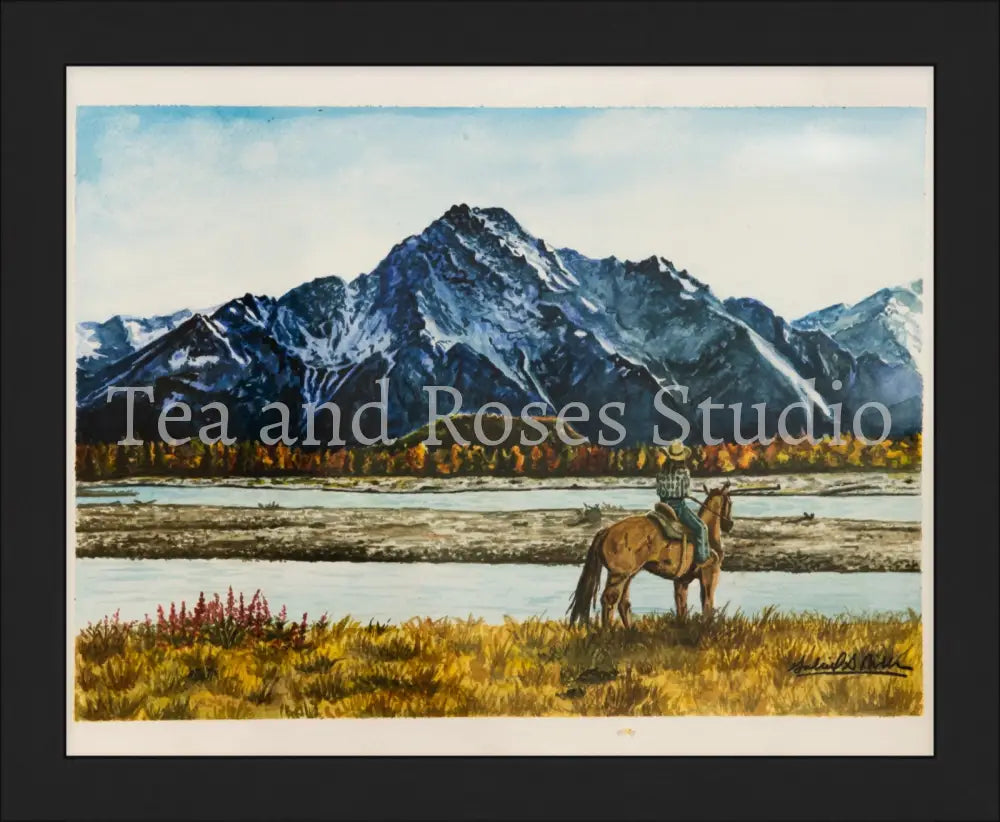 Print of ’The Pioneer’s Pursuit’ By Gabriel Miller Fine Art