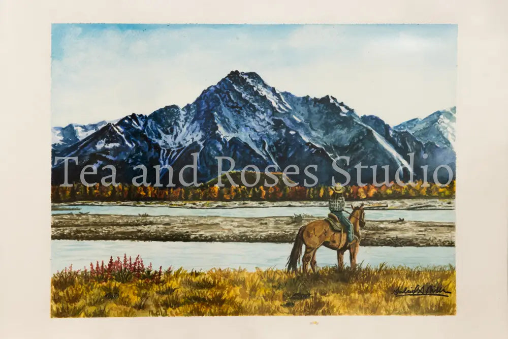 Print of ’The Pioneer’s Pursuit’ By Gabriel Miller Fine Art