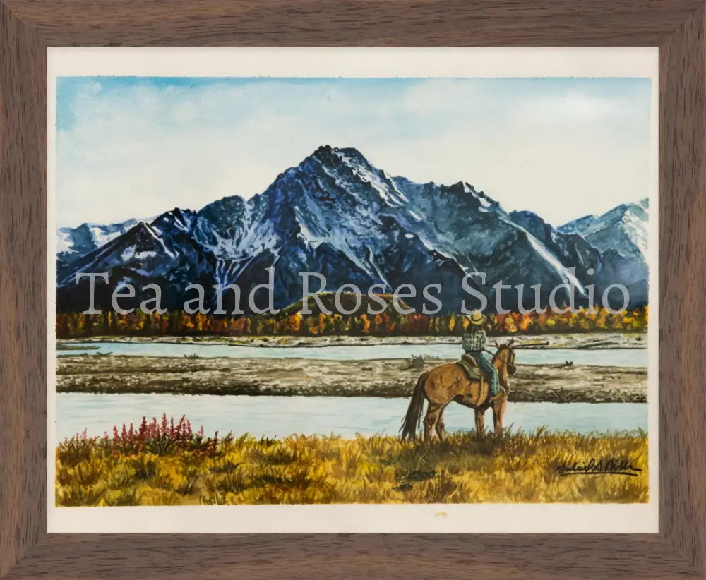 Print of ’The Pioneer’s Pursuit’ By Gabriel Miller Fine Art