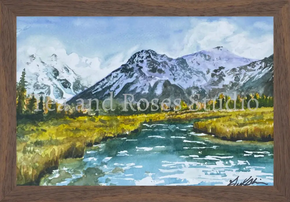 Print of ’A Reminder of God’ by Gabriel Miller ’A Reminder of God’ 8x12 Fine Art Print - Wooden Frame Fine Art