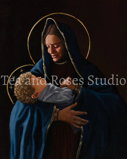 Print of ’Our Lady of Divine Providence’ by Gabriel Miller Fine Art Print